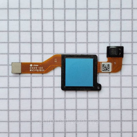Шлейфи, перехідники Шлейфы, переходники ^/--/^ Шлейф Xiaomi Redmi Note 5 (whyred) зі сканером відбитка пальця синій оригінал з розборки ^_^^^ Шлейф Xiaomi Redmi Note 5 (whyred) со сканером отпечатка пальца синий оригинал из разборки - фото фото фото