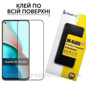 Плівки для екранів Пленки для экранов ^/--/^ Защитное стекло Xiaomi Mi 11 lite Full Glue Glass ^_^^^ Xiaomi Mi 11 lite Full Glue Glass - фото фото фото