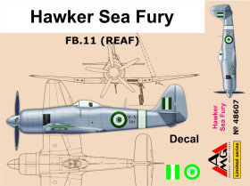 : : ^/--/^ AMG 48607 Sea Fury F.11 Egypt RAF, 1/48 - фото фото фото