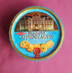 Інше Другое ^/--/^ Коробка от датского печенья Чудесный Копенгаген. Wonderful Copenhagen. Металл, жесть. ^_^^^ Коробка від данського печива Чудовий Копенгаген. Wonderful Copenhagen. Метал, жесть. - фото фото фото