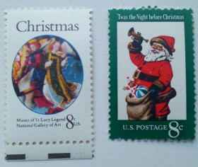 Північна Америка Северная Америка ^/--/^ США 1972 Рождество, MNH ^_^^^ 1972 — Різдво, MNH - фото фото фото