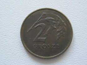 Сучасна (після ) Современная (после ) ^/--/^ Польша 2 гроша 1992 года #14761 ^_^^^ Польща 2 гроша 1992 року #14761 - фото фото фото