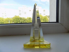 Інше Другое ^/--/^ Винтажный сувенир оргстекло Башня кремля СССР ^_^^^ Вінтажний сувенір оргскло Вежа кремля СРСР - фото фото фото