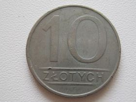 - року - года ^/--/^ Польша 10 злотых 1986 года #10538 ^_^^^ Польща 10 злотих 1986 року #10538 - фото фото фото
