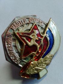 Спортивні Спортивные ^/--/^ знак заслуженный мастер спорта России № 1943 ^_^^^ знак заслужений майстер спорту Росії No 1943 - фото фото фото