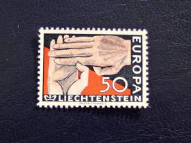 Бенілюкс Бенилюкс ^/--/^ Поштова марка Ліхтенштейн &amp;quot; Європа СЕРТ &amp;quot; 1962 рік ** ^_^^^ Почтовая марка Лихтенштейн &amp;quot; Европа Серт &amp;quot; 1962 год ** - фото фото фото