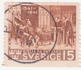 Скандинавія Скандинавия ^/--/^ Швеция 1941 г. № 283 гашеная ^_^^^ Швеція 1941 р. No 283 гашена - фото фото фото