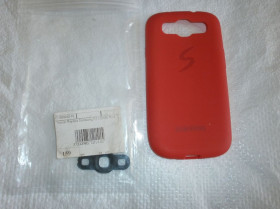Чохли, бампера Чехлы, бампера ^/--/^ Червоний чохол S-Line для Samsung Galaxy S /--/ 3   (i /--/ 9300) TPU накладка, новий ^_^^^ Красный чехол S-Line для Samsung Galaxy S /--/ 3 (i /--/ 9300) TPU накладка, новый - фото фото фото
