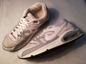 Кросівки Кроссовки ^/--/^ 40-41= Серо - белые кроссовки NIKE AIR, NIKE AIRMAX! ^_^^^ 40-41 = Сіро - білі кросівки NIKE AIR, NIKE AIRMAX! - фото фото фото