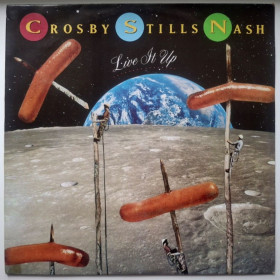 Платівки Пластинки ^/--/^ Crosby, Stills &amp; Nash - Live It Up - 1990.  (LP). 12. Vinyl. Пластинка. Poland. ^_^^^ Crosby, Stills &amp; Nash - Live It Up - 1990. 12.Vinyl. Пластинка. Poland. - фото фото фото