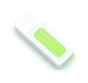 Інше Другое ^/--/^ Картридер CR-003 USB All in One White_Green ^_^^^ CR-003 USB All in One White_Green - фото фото фото