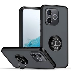 Чохли, бампера Чехлы, бампера ^/--/^ Чохол Fiji Colorframe для Honor 600 Lite матовий бампер з кільцем підставкою Black ^_^^^ Чехол Fiji Colorframe для Honor 600 Lite матовый бампер с кольцом подставкой Black - фото фото фото