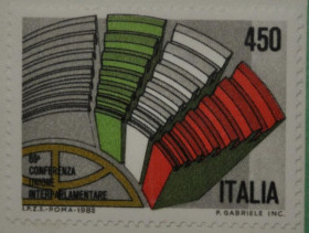 Інше Другое ^/--/^ Италия межпарламентская конференция 1982 MNH ^_^^^ Італія міжпарламентська конференція 1982 MNH - фото фото фото