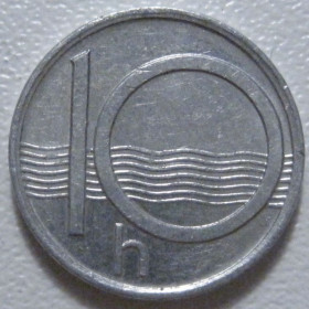 Чехія Чехия ^/--/^ Чехія 10 гелерів 1993 року b 43439 ^_^^^ Чехия 10 гелеров 1993 года b 43439 - фото фото фото