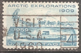 Північна Америка Северная Америка ^/--/^ США 1959 Sc.1128 гаш. - фото фото фото