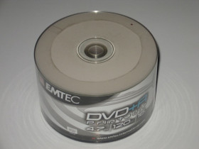 Диски Диски ^/--/^ EMTEC 50 дисков DVD-R принтабельные. ^_^^^ EMTEC 50 дисків DVD-R принтабельні. - фото фото фото