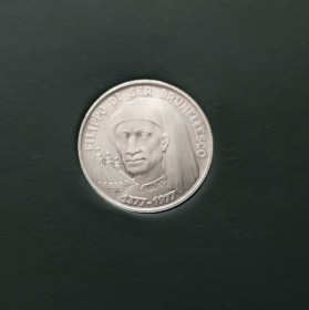 Сан-Марино Сан-Марино ^/--/^ 1000 лир САН-МАРИНО 1977  состояние UNC серебро планшет ^_^^^ 1000 лір САН-МАРІНО 1977 стан UNC срібло планшет - фото фото фото