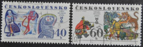Інше Другое ^/--/^ Чехословакия Фауна Живопись 1977 ^_^^^ Чехословаччина Фауна Живопис 1977 - фото фото фото