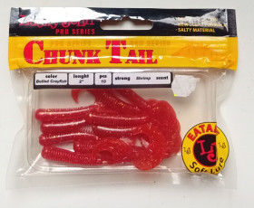 Воблери, принади Воблеры, приманки ^/--/^ Силиконовые приманки Lucky John Chunk Tail Boiled Crayfish  (10 штук)  (новые) ^_^^^ Силіконові приманки Lucky John Chunk Tail Boiled Crayfish (10 штук) (нові) - фото фото фото