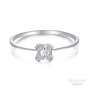 Кільця Кольца ^/--/^ Кольцо с цирконием, серебро 925 пробы ^_^^^ Кільце з цирконієм, срібло 925 проби - фото фото фото