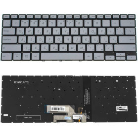 Клавіатури Клавиатуры ^/--/^ Клавиатура для ноутбука ASUS (UX /--/ 462 series) rus, silver, без фрейма, подветка клавиш ^_^^^ Клавіатура для ноутбука ASUS (UX /--/ 462 series) rus, silver, без фрейму, підвітка клавіш - фото фото фото