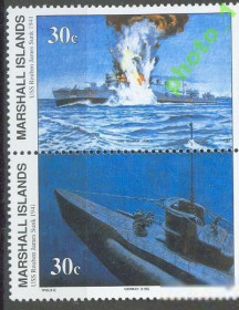 Марки Австралії та Океанії Марки Австралии и Океании ^/--/^ Маршаллы 1991 корабли Ройбен Джеймс W /--/ 25  2 /--/ м. ^_^^^ Маршалли 1991 кораблі Ройбен Джеймс W /--/ 25 2 /--/ м. - фото фото фото