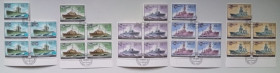 СРСР - СССР - ^/--/^ СССР 1982 Корабли ВМФ, 5 серий, гашеные ^_^^^ СРСР 1982 Кораблі ВМФ, 5 серій, гашені - фото фото фото