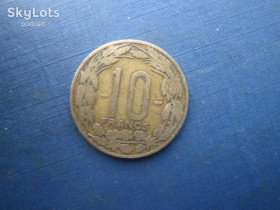Інші країни Другие страны ^/--/^ Монета 10 франків Камерун 1958 фауна антилопа ^_^^^ Монета 10 франков Камерун 1958 фауна антилопа - фото фото фото