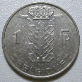 Бельгія Бельгия ^/--/^ Бельгія 1 франк 1979 року BELGIQUE #39691 ^_^^^ Бельгия 1 франк 1979 года BELGIQUE #39691 - фото фото фото