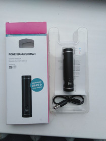 Зовнішні акумулятори (Power Bank) Внешние аккумуляторы (Power Bank) ^/--/^ PowerBank XQISIT 2600 /--/ mAh - фото фото фото