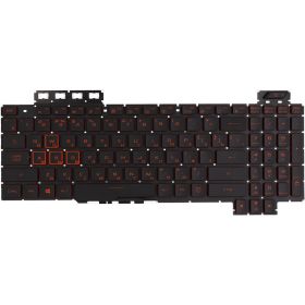 Клавіатури Клавиатуры ^/--/^ Клавиатура для ноутбука ASUS TUF Gaming FX /--/ 504 /--/ GD черная, без фрейма, подсветка ^_^^^ Клавіатура для ноутбука ASUS TUF Gaming FX /--/ 504 /--/ GD чорна, без фрейму, підсвітка - фото фото фото