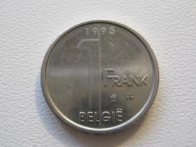 Бельгія Бельгия ^/--/^ Бельгия 1 франк 1995 года BELGI 33075 ^_^^^ Бельгія 1 франк 1995 BELGI 33075 - фото фото фото