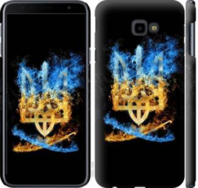 Чохли, бампера Чехлы, бампера ^/--/^ Чехол на Samsung Galaxy J /--/ 4 Plus 2018 Герб 1635 /--/ m-1594 - фото фото фото