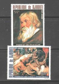 Мистецтво Искусство ^/--/^ Искусство . Джибути 1978 г  ** - Рубенс ^_^^^ Мистецтво . Джибуті 1978 р ** - Рубенс - фото фото фото