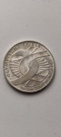 НДР, ФРН ГДР, ФРГ ^/--/^ Німеччина 10 марок 1972 Срібло «Олімпіада Мюнхен&amp;apos;72 - Узел монета 15,5 грам fm /--/ 548. ^_^^^ Германия 10 марок 1972 Серебро «Олимпиада Мюнхен&amp;apos;72 — Узел монета 15,5 грамм fm /--/ 548. - фото фото фото