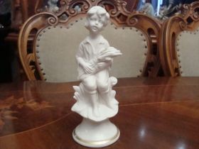 Статуетки, Скульптури, Фігурки, Фарфор Статуэтки, Скульптуры, Фигурки, Фарфор ^/--/^ Статуэтка Юноша с Колосьями Фарфор Италия ^_^^^ Статуетка Юнак з Колосями Фарфор Італія - фото фото фото
