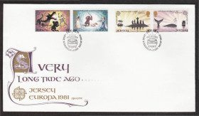 Європа Европа ^/--/^ Джерси 1981 ЕВРОПА ФОЛЬКЛОР СКАЗКИ ЛЕГЕНДЫ ФАУНА МОРСКИЕ ОБИТАТЕЛИ РЫЦАРИ ГЕРОИ КПД Mi.253-256 ^_^^^ Джерсі 1981 ЄВРОПА ФОЛЬКЛОР СКАЗКИ ЛЕГЕНДИ ФАУНА МОРСЬКІ ОБИТАЧІ РИЦАРІ ГЕРОЇ ККД Mi.253-256 - фото фото фото