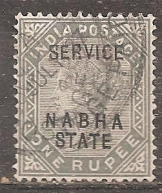 Інші країни Другие страны ^/--/^ Бр.Индия (Штат Набха) 1889 Sc.о /--/ 13 гаш. ^_^^^ Бр.Індія (Штат Набха) 1889 Sc.о /--/ 13 гаш. - фото фото фото