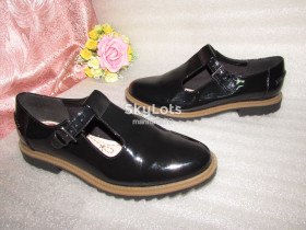 Туфлі Туфли ^/--/^ БЕСПОДОБНЫЕ ЛАКОВЫЕ ТУФЛИ 100% КОЖА ~clarks~ р 37 ^_^^^ Безпідставні локові туфлі 100% шкіра ~ clarks~ р 37 - фото фото фото