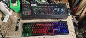 Клавіатури Клавиатуры ^/--/^ Игровая клавиатура с подсветкой RGB REAL-EL Gaming 8700 Backlit USB № 23281703 ^_^^^ Ігрова клавіатура з підсвічуванням RGB REAL-EL Gaming 8700 Backlit USB No 23281703 - фото фото фото