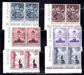 Італія, Ватикан Италия, Ватикан ^/--/^ EU Ватикан  1967 г  MNH  - пары ^_^^^ EU Ватикан 1967 MNH - пари - фото фото фото