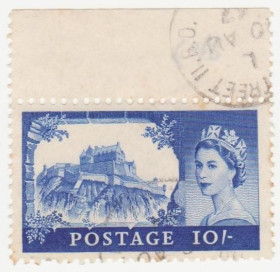 Великобританія Великобритания ^/--/^ Англия   1955 г..№ 280 гашеная ^_^^^ Англія 1955 р. No 280 гашена - фото фото фото