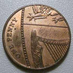 Єлизавета II (після ) Елизавета II (после ) ^/--/^ Велика Британія 1 пенні 2010 року 41571 ^_^^^ Великобритания 1 пенни 2010 года 41571 - фото фото фото