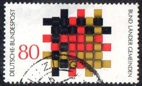 Інші країни Другие страны ^/--/^ ФРН 1983 - Основні ідеї демократії  (Гб) ^_^^^ ФРГ 1983 - Основные идеи демократии (Гб) - фото фото фото