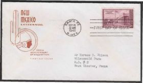Америка Америка ^/--/^ США 1946 КАКТУС ПУСТЫНЯ КОННЫЕ ВСАДНИКИ КОНИ ШТАТ НЬЮ-МЕКСИКО САНТА-ФЕ ИСТОРИЯ КПД Mi.550 ^_^^^ США 1946 Яктус ВСАДНИКИ КОНІ ШТАТ НЬЮ-МЕКСИКО ІСТОРІЯ ККД Mi.550 - фото фото фото
