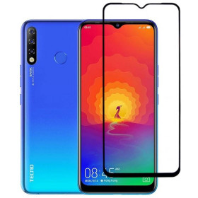 Чохли, бампера Чехлы, бампера ^/--/^ Захисне скло Fiji Premium для Tecno Spark 4 (KC /--/ 2) повне проклеювання Anti-Static чорний ^_^^^ Защитное стекло Fiji Premium для Tecno Spark 4 (KC /--/ 2) полное проклеивание Anti-Static черный - фото фото фото