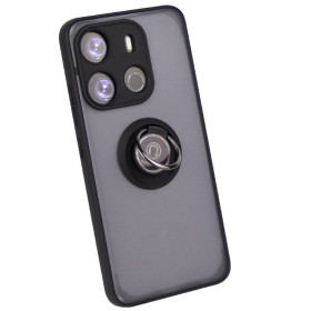 Чохли, бампера Чехлы, бампера ^/--/^ Чохол Fiji Colorframe для Tecno Spark Go 2023 (BF /--/ 7 / BF /--/ 7 /--/ n) матовий бампер з кільцем підставкою Black ^_^^^ Чехол Fiji Colorframe для Tecno Spark Go 2023 (BF /--/ 7/BF /--/ 7 /--/ n) матовый бампер с кольцом подставкой Black - фото фото фото
