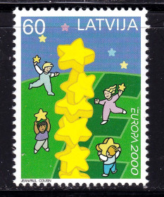 Балтійські країни Балтийские страны ^/--/^ Латвия  2000 г MNH - ЕВРОПА ^_^^^ Латвія 2000 MNH - Європа - фото фото фото