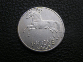 Норвегія Норвегия ^/--/^ 1 крона  Норвегия 1970 г ^_^^^ 1 крона Норвегія 1970 - фото фото фото