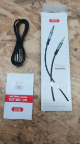 Кабелі Кабели ^/--/^ Лот Кабель AUX XO NB /--/ 121 2 pin 1 /--/ М Чорний mini-jack 3.5 мм ^_^^^ Лот Кабель AUX XO NB /--/ 121 2 pin 1 /--/ М Черный mini-jack 3.5 мм - фото фото фото